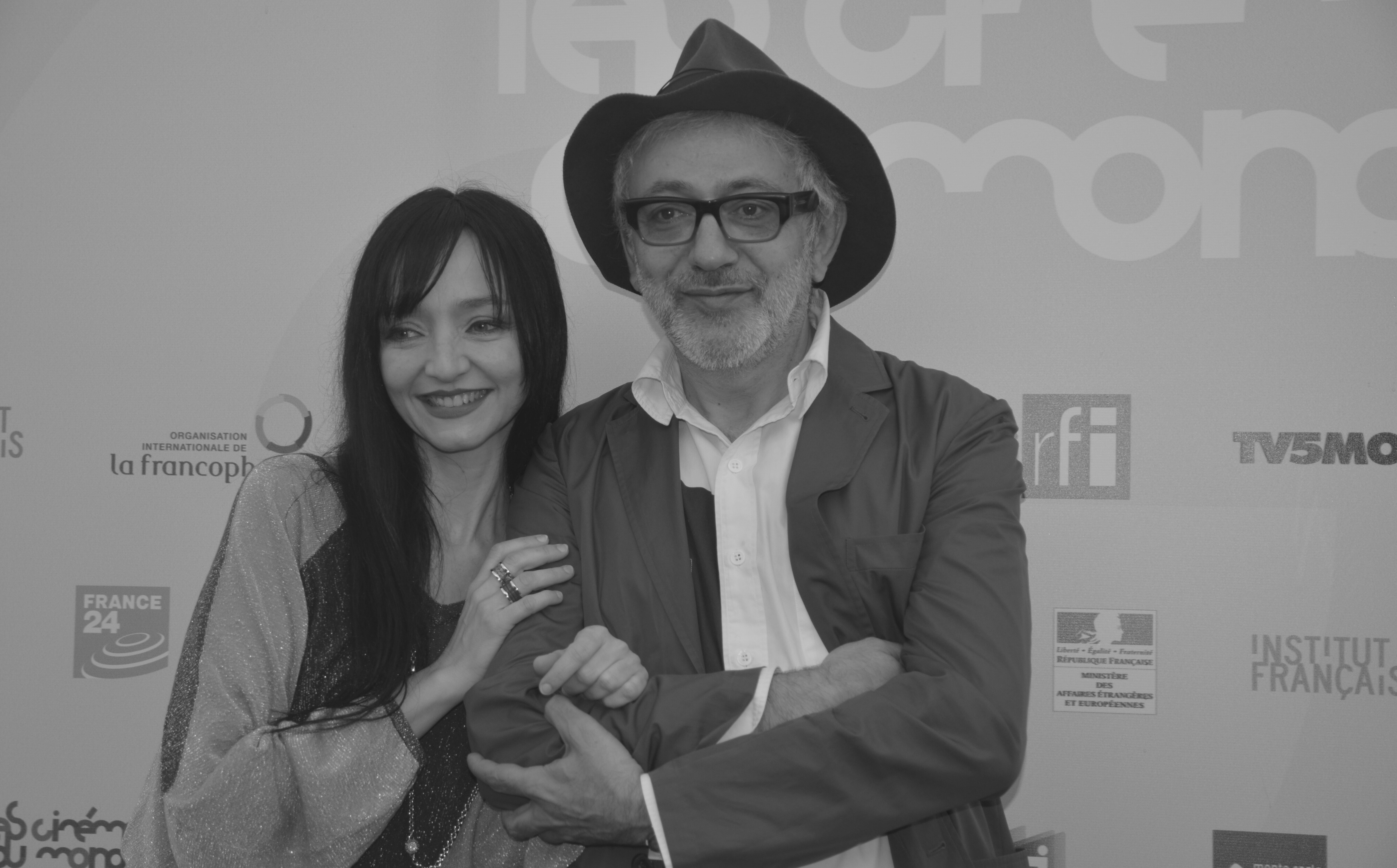 Maria de Medeiros et Elia Suleiman 