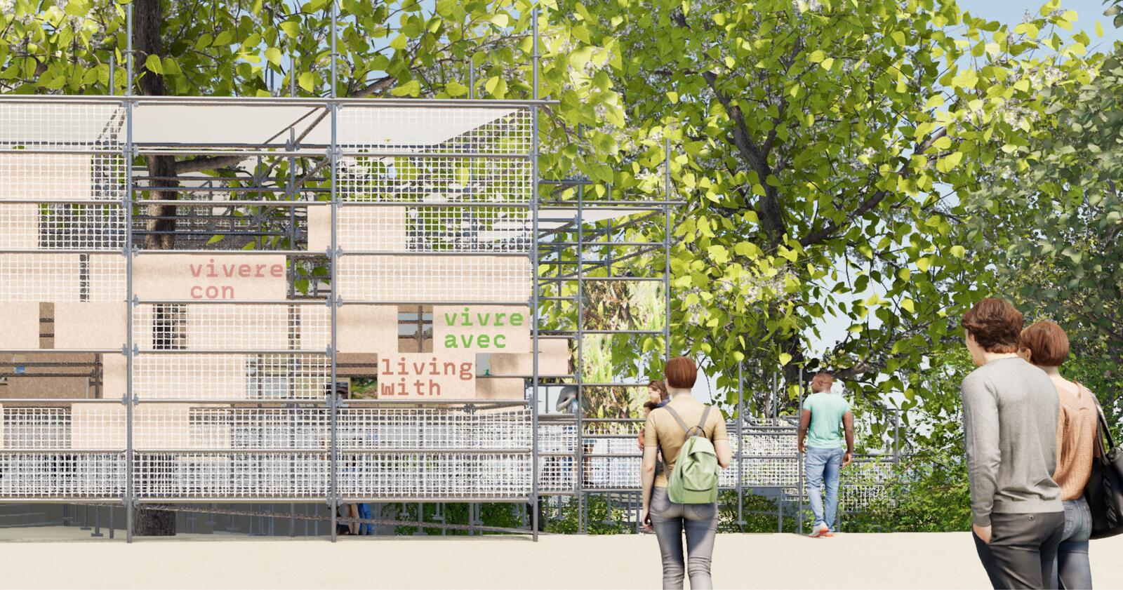 © Jakob+MacFarlane / Eric Daniel-Lacombe / Martin Duplantier - Perspective extérieure 2 